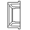 2 X 1 1/2 DWV BUSHING - - DWV